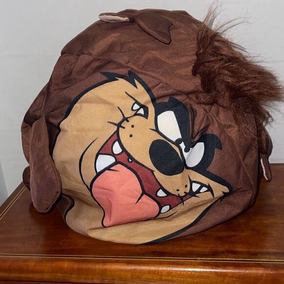 Looney Tunes Taz Tasmanian devil Taz round plush ball by toy factory - Picture 9 of 10